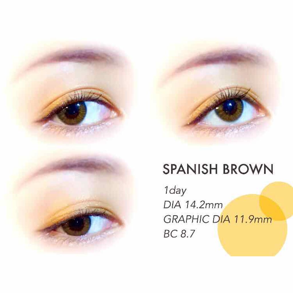 Spanish (スパニッシュ)/OLENS/カラーコンタクトレンズを使ったクチコミ（3枚目）