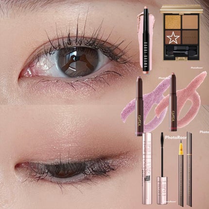 グリームオンフィットシャドウ/excel/スティックアイシャドウを使ったクチコミ(1枚目)