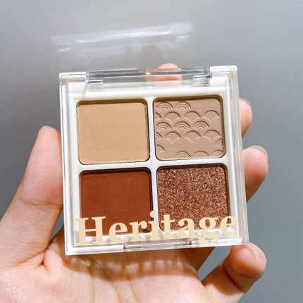 ザ ヘリテージ シャドウパレット/MERZY/アイシャドウパレットを使ったクチコミ(1枚目)