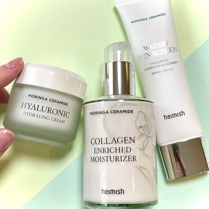 モリンガ セラミド コラーゲン エンリッチド モイスチャライザー/heimish/乳液を使ったクチコミ(2枚目)