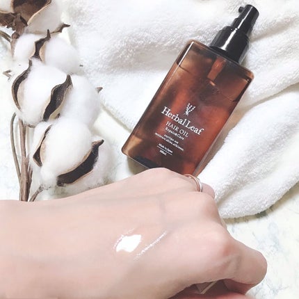 オーガニックヘアオイル フレッシュティーの香り/ハーバルリーフ/ヘアオイルを使ったクチコミ(3枚目)