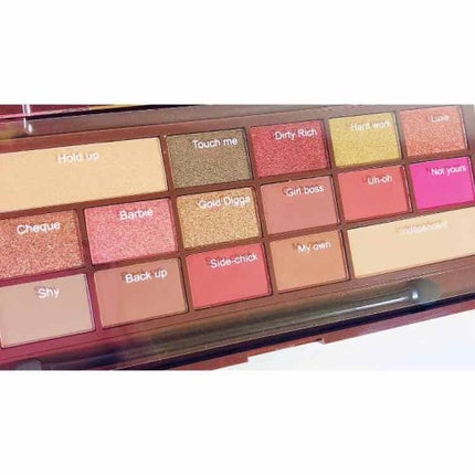 アイラブチョコレート/MAKEUP REVOLUTION/アイシャドウパレットを使ったクチコミ(3枚目)