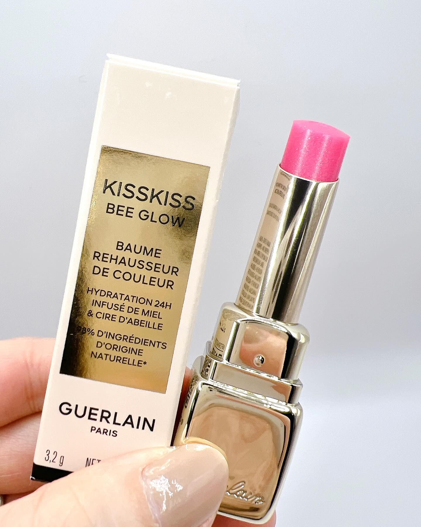 キスキス ビー グロウ パーリー/GUERLAIN/口紅を使ったクチコミ（1枚目）