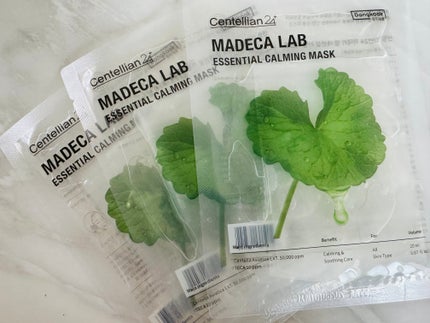 マデカラボ エッセンシャルカーミングマスク/センテリアン24/シートマスク・パックを使ったクチコミ(2枚目)