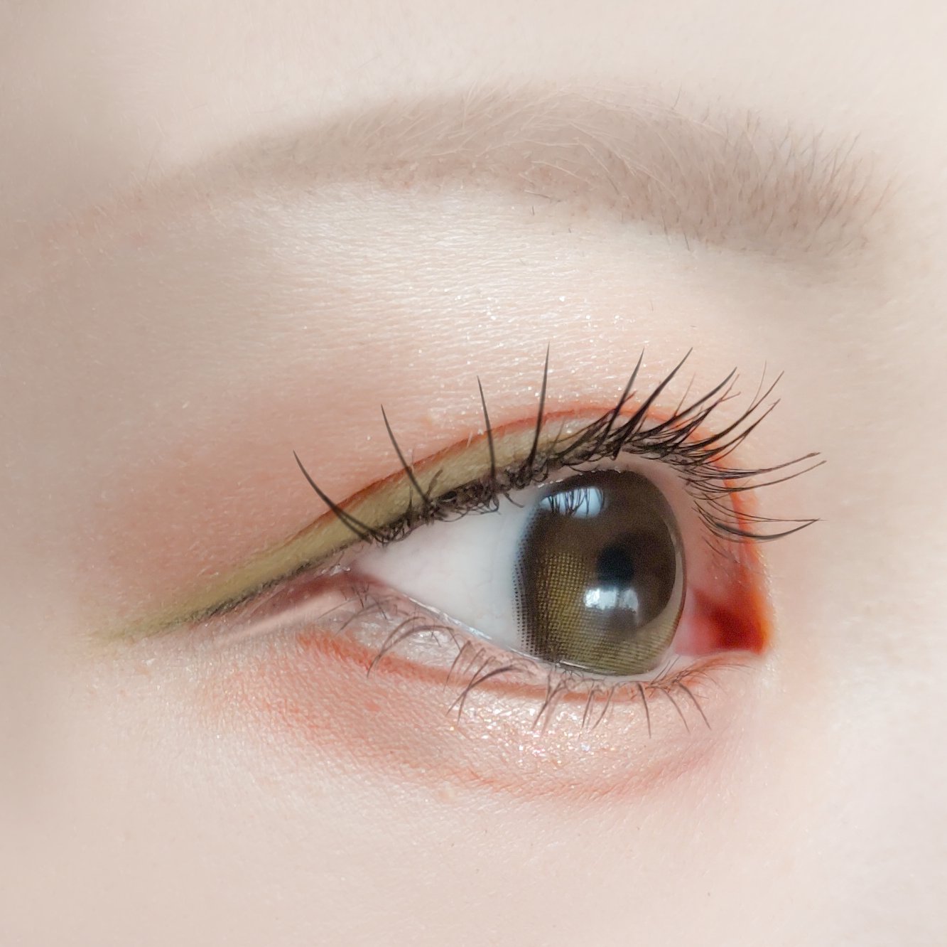 Glowy 1day/OLENS/ワンデー（１DAY）カラコンを使ったクチコミ（3枚目）