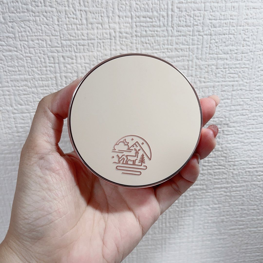 メッシュタイトアップクッション/BEAUDIANI/クッションファンデーションを使ったクチコミ（3枚目）