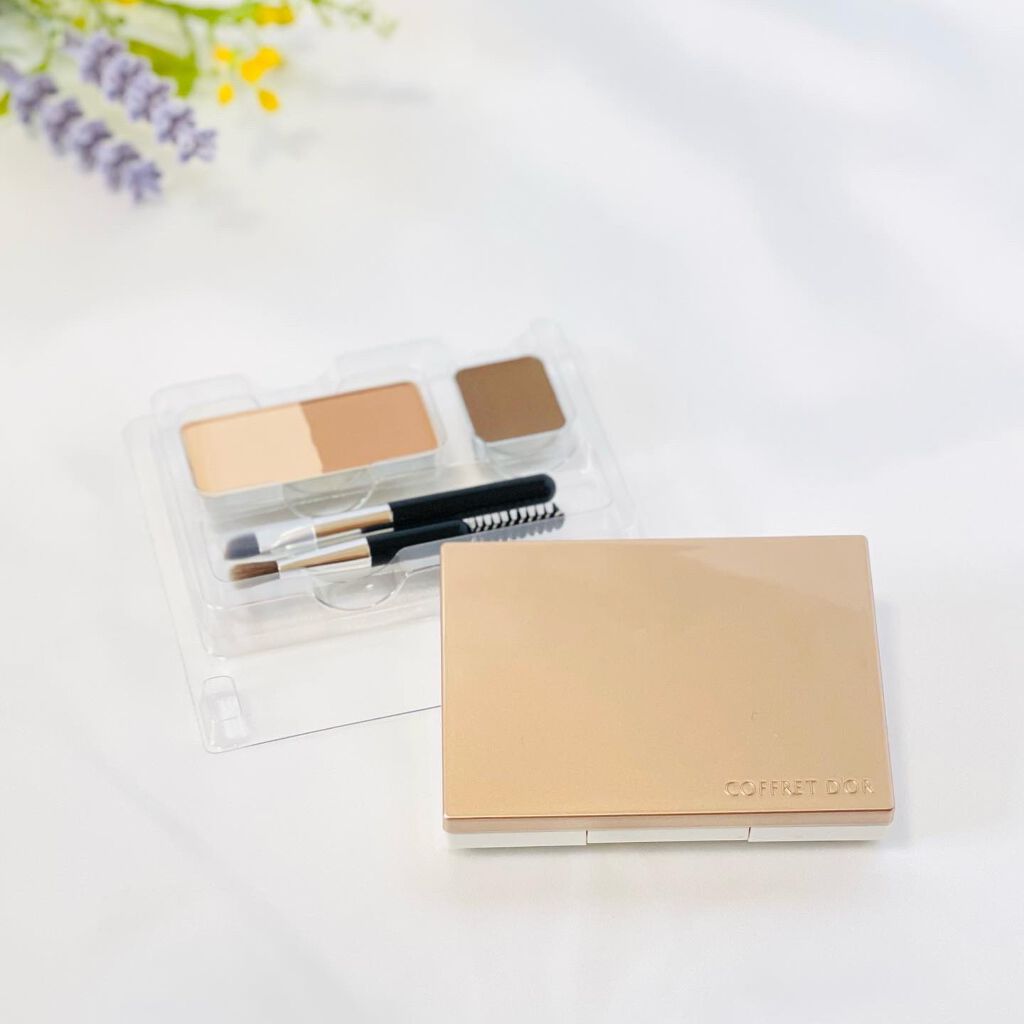 アイブロウキーパー/コフレドール/パウダーアイブロウを使ったクチコミ(3枚目)