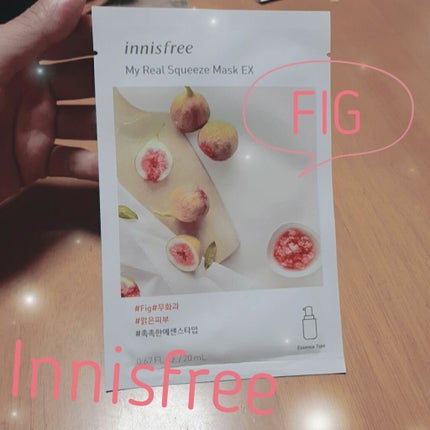 マイリアル スクイーズ マスクシート/innisfree/シートマスク・パックを使ったクチコミ(1枚目)