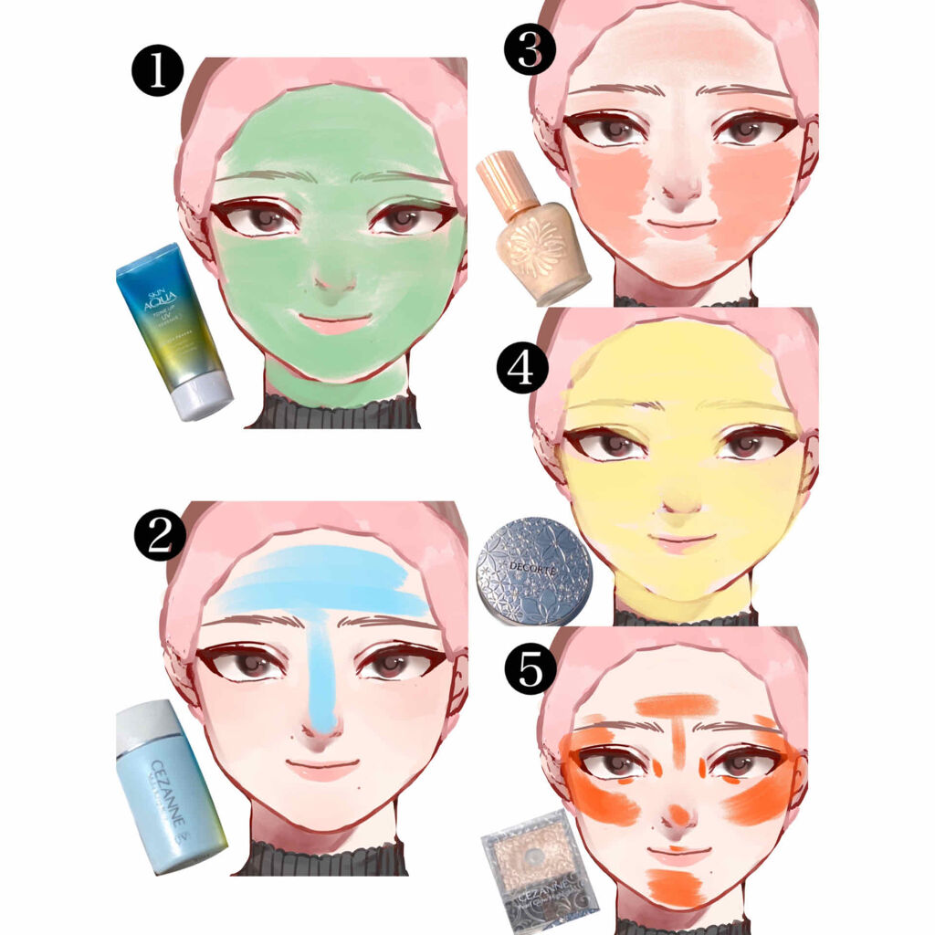 皮脂テカリ防止下地/CEZANNE/化粧下地を使ったクチコミ（2枚目）