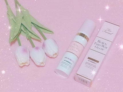 ボーン ディス ウェイ グロウ モイスチュアライジング メイクアップ プライマー/Too Faced/化粧下地を使ったクチコミ(1枚目)