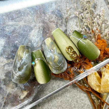 ミラーパウダー/ネイル工房/ネイル用品を使ったクチコミ(9枚目)