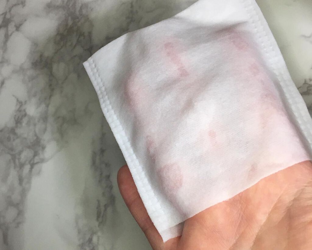 手にすっぽりクレンジングティッシュ/BEMINE14/クレンジングシートを使ったクチコミ(4枚目)