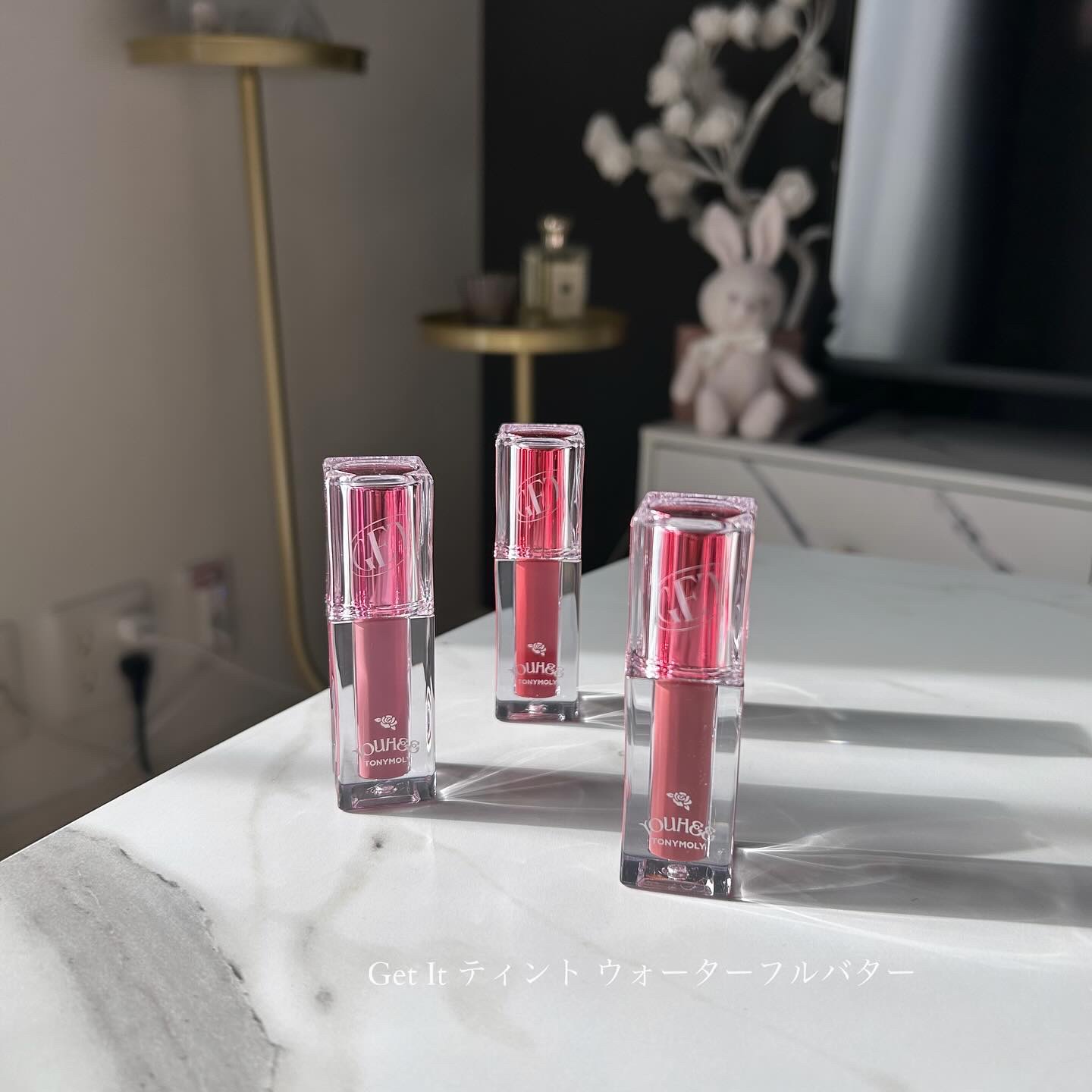 ゲットイットティント ウォーターフルバター/TONYMOLY/リップティントを使ったクチコミ（1枚目）