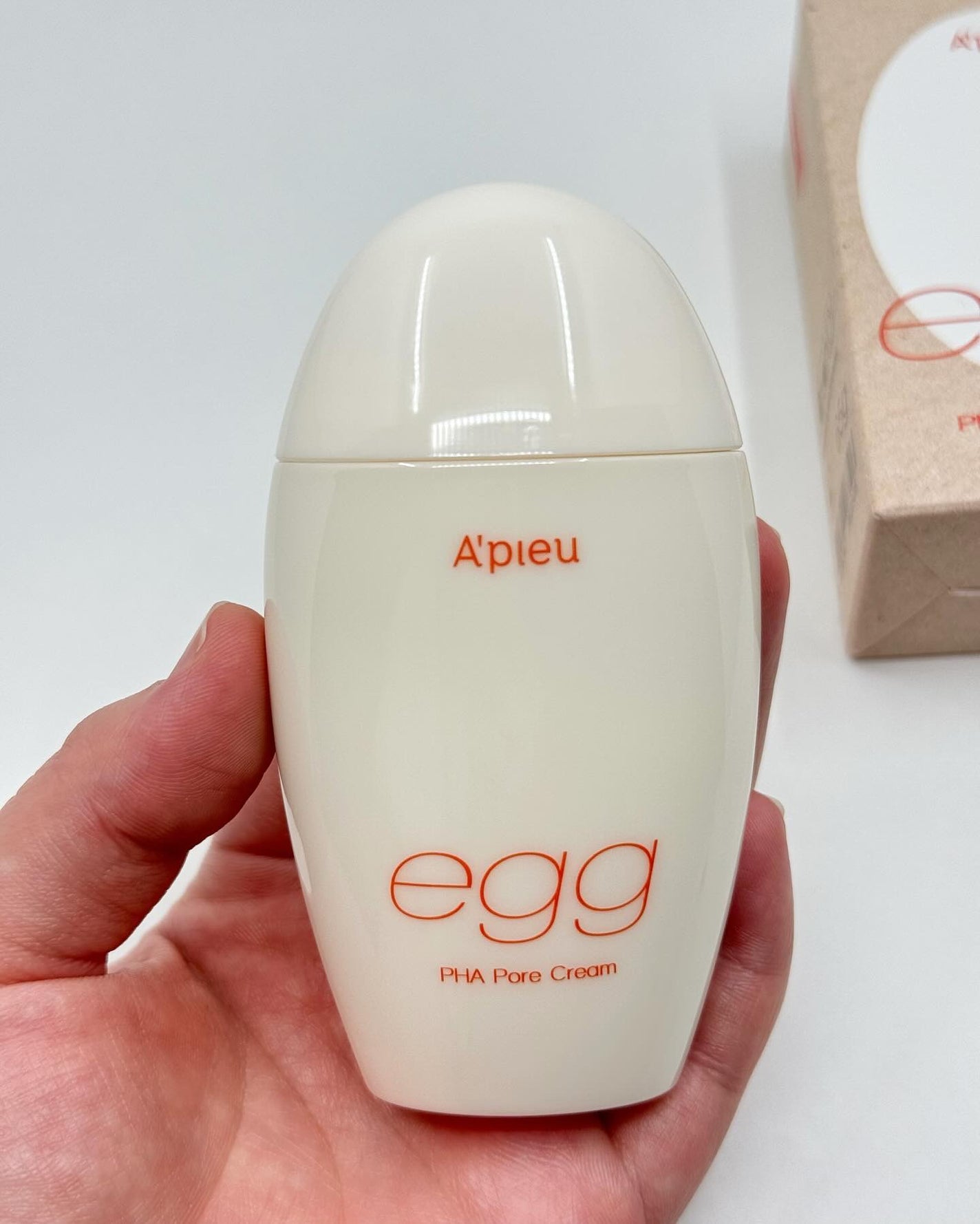 毛穴レスむき卵肌クリーム/A’pieu/フェイスクリームを使ったクチコミ(2枚目)