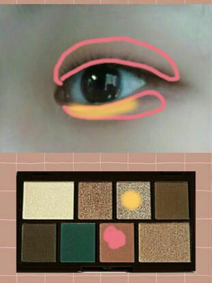 アイラブチョコレート/MAKEUP REVOLUTION/アイシャドウパレットを使ったクチコミ(2枚目)