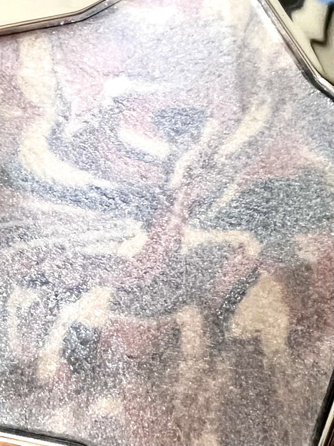 スターダストダイヤモンドハイライトパウダー N07 ネビュラブルー(日本限定色)/PERFECT DIARY/パウダーハイライトを使ったクチコミ（2枚目）