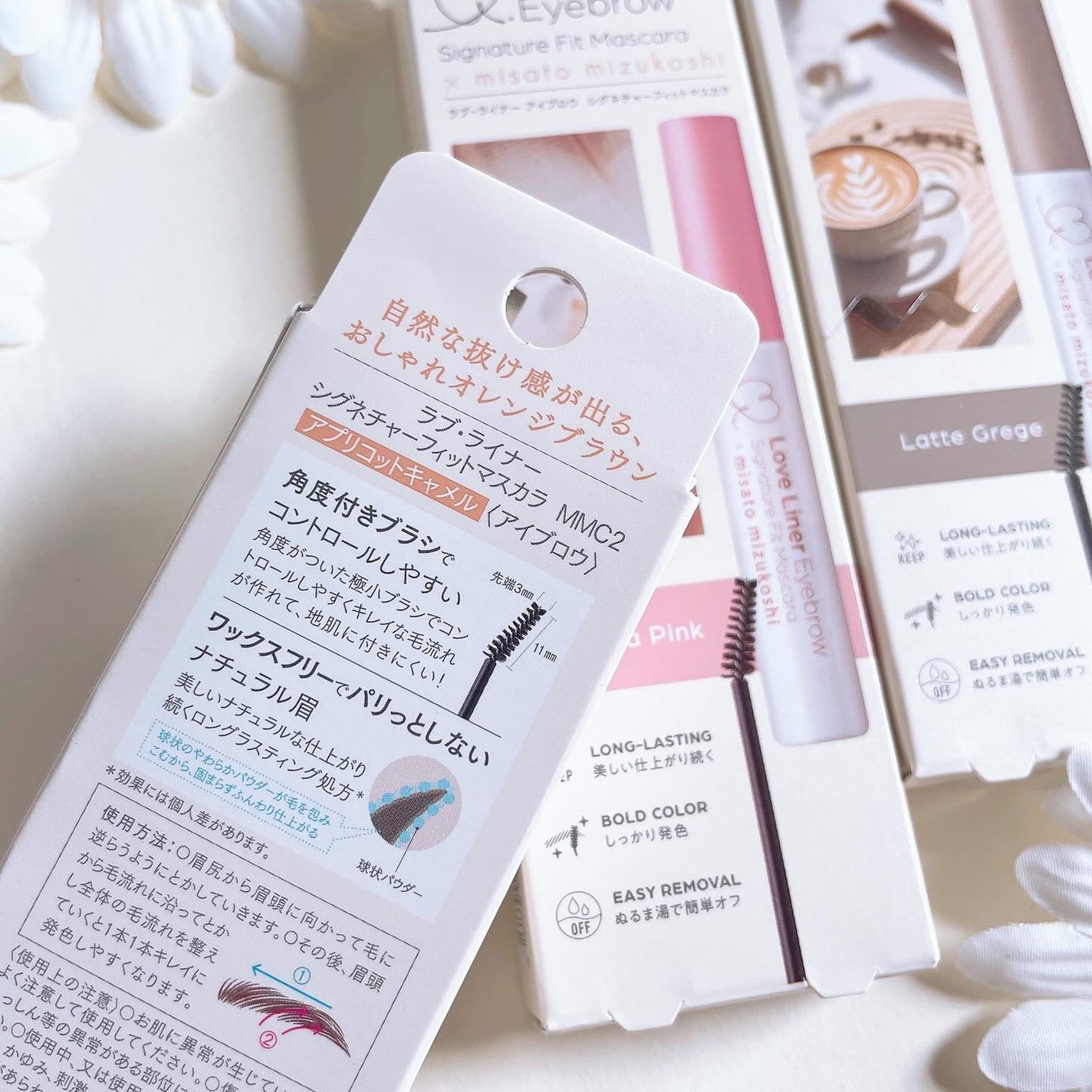 ラブ・ライナー シグネチャーフィットマスカラ MMC2<アイブロウ>/ラブ・ライナー/眉マスカラを使ったクチコミ(3枚目)