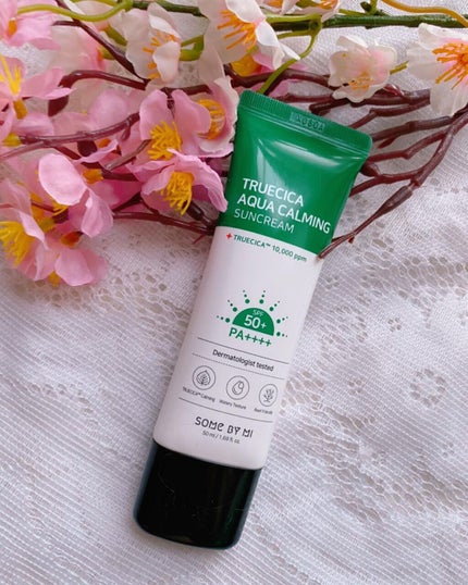 TRUECICA アクアカーミング日焼け止め/SOME BY MI/日焼け止めクリームを使ったクチコミ(7枚目)