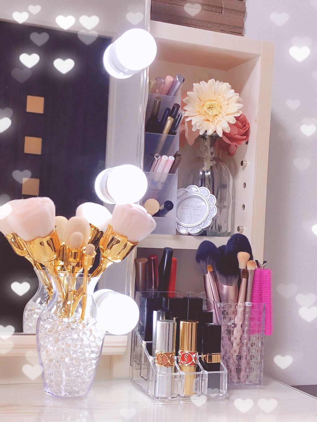 ロッサ メイクアップブラシセット	/フランフラン/メイクブラシを使ったクチコミ（3枚目）