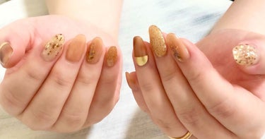 ZINIPIN ジェルネイルシールのクチコミ「New nail💅

ZINIPIN JAPAN
 ［クラシックパール］ ラメ ブラウン ゴー.....」（1枚目）