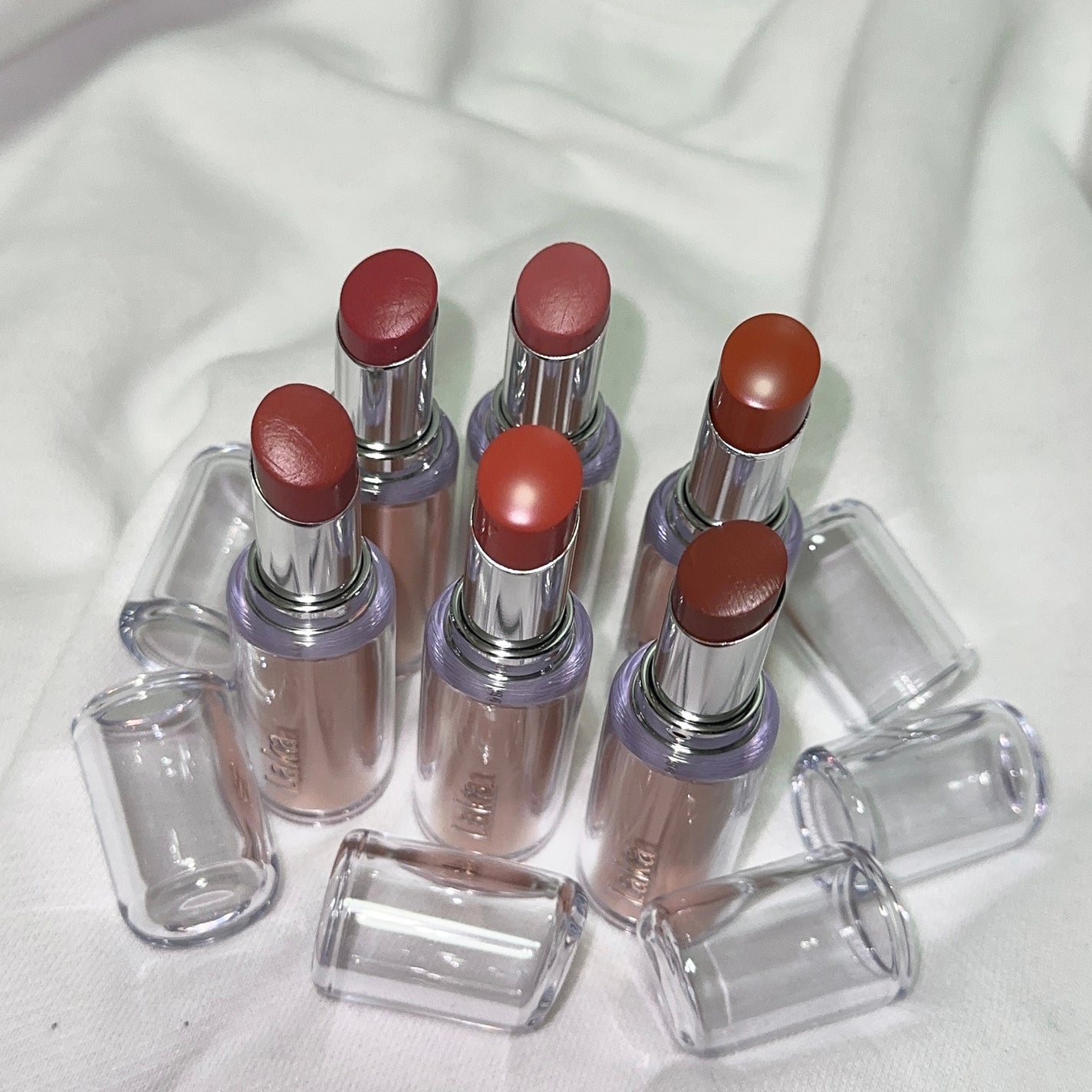 ボンディンググロウリップスティック/Laka/口紅を使ったクチコミ(6枚目)