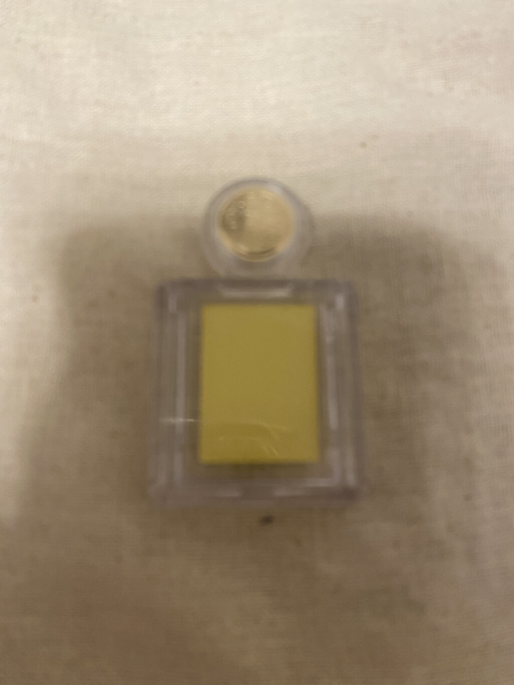 シャドーカスタマイズ YE232 カナリヤ/MAJOLICA MAJORCA/単色アイシャドウを使ったクチコミ（2枚目）