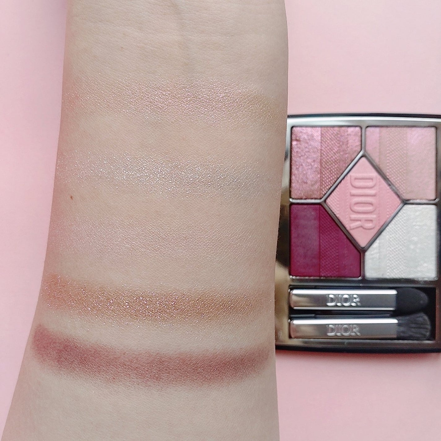 ディオールショウ サンク クルール(プラン ドゥ パリ コレクション限定品)/Dior/アイシャドウを使ったクチコミ(7枚目)