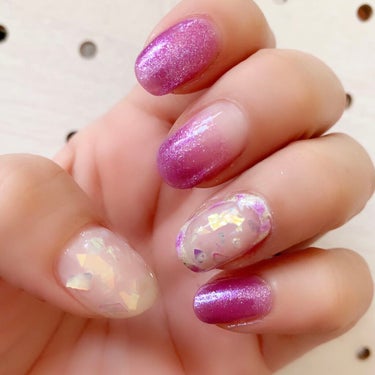 ネイルホリック Glamour Glitter/ネイルホリック/マニキュアを使ったクチコミ（3枚目）