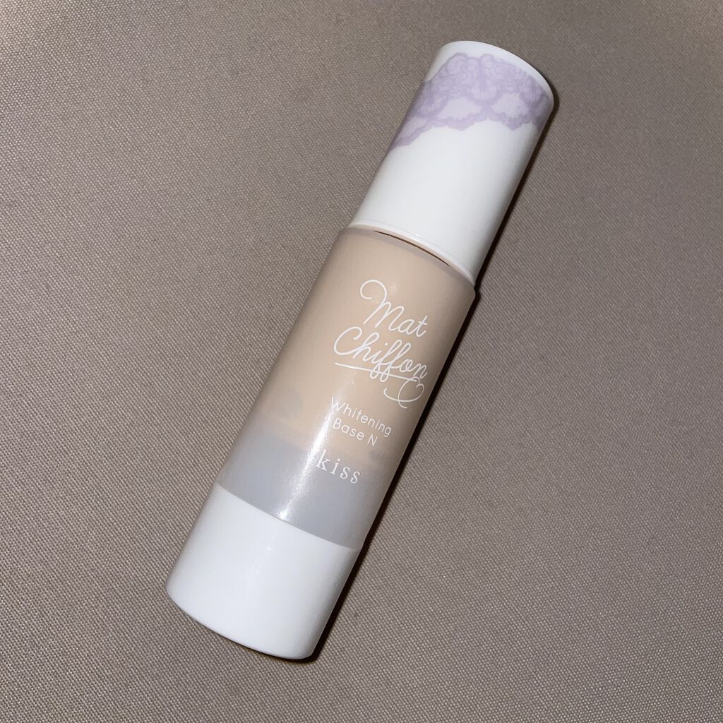マットシフォン UVホワイトニングベースN/KiSS/化粧下地を使ったクチコミ（1枚目）