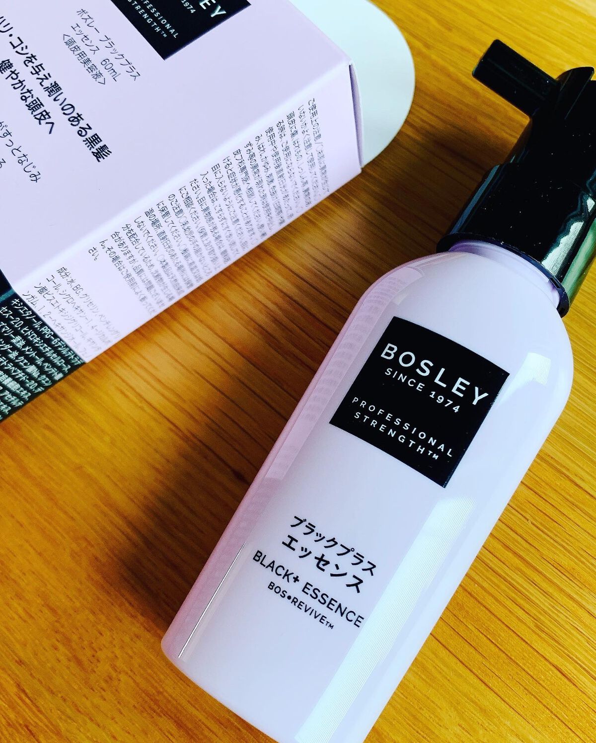 ブラックプラス スカルプエッセンス/ボズレー/頭皮ローションを使ったクチコミ(1枚目)