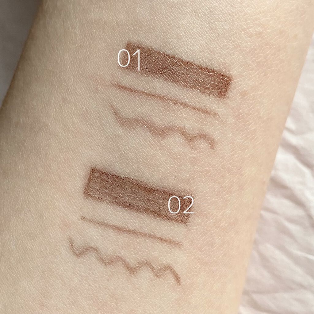 描くふたえアイライナー/CEZANNE/リキッドアイライナーを使ったクチコミ（3枚目）