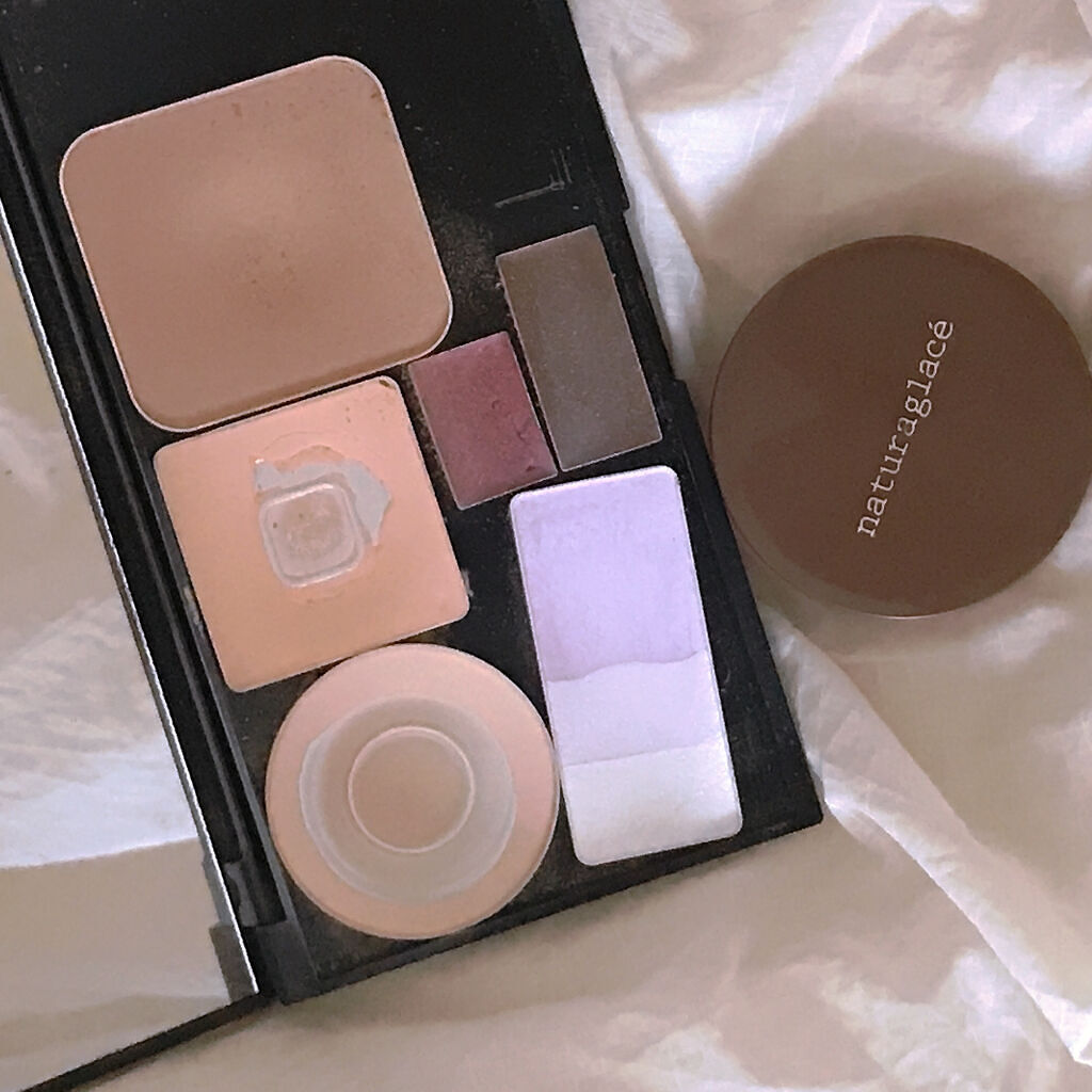 シームレスパウダーファンデーション ベージュオークル /LB/パウダーファンデーションを使ったクチコミ（3枚目）