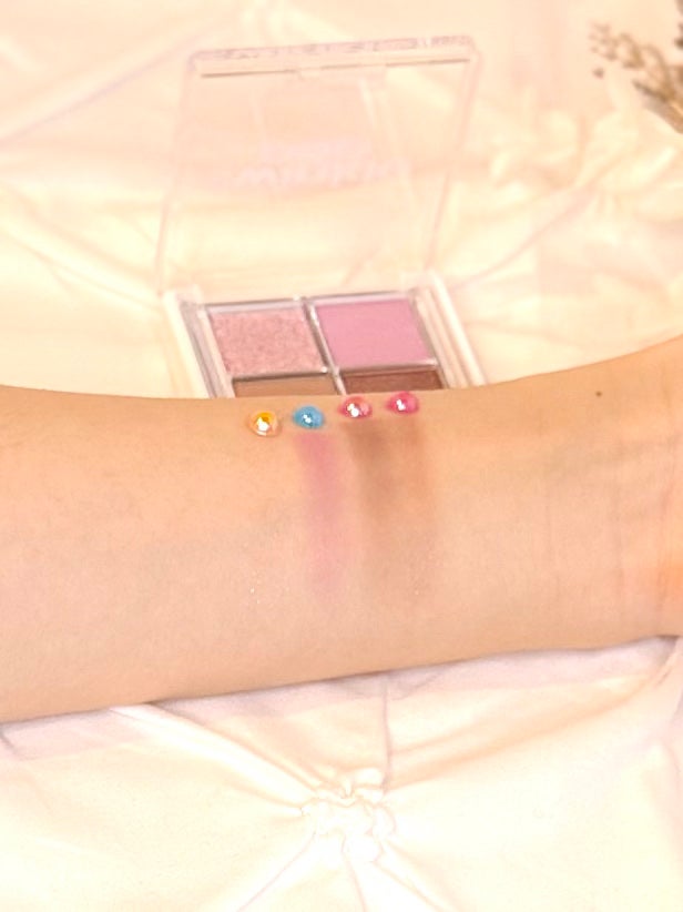 グリッターレイヤリングアイシャドウパレット/TWINKLE POP/アイシャドウパレットを使ったクチコミ(3枚目)