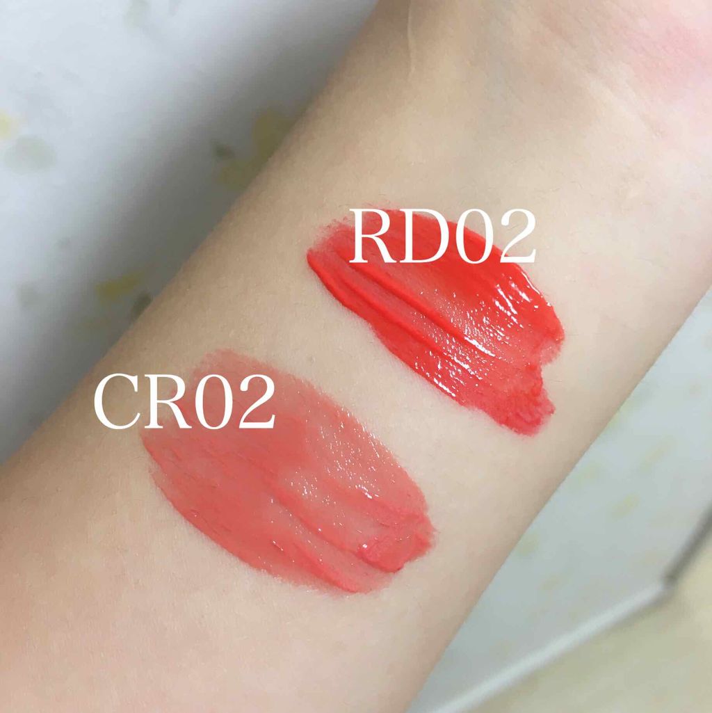 アピュー ウォーターライト ティント/A’pieu/リップティントを使ったクチコミ(2枚目)