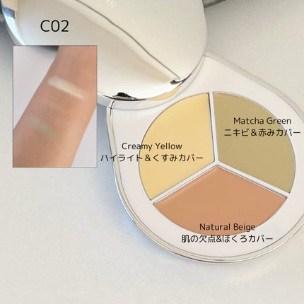 パーフェクトカバー コンシーラーパレット/Dear.A/パレットコンシーラーを使ったクチコミ(2枚目)