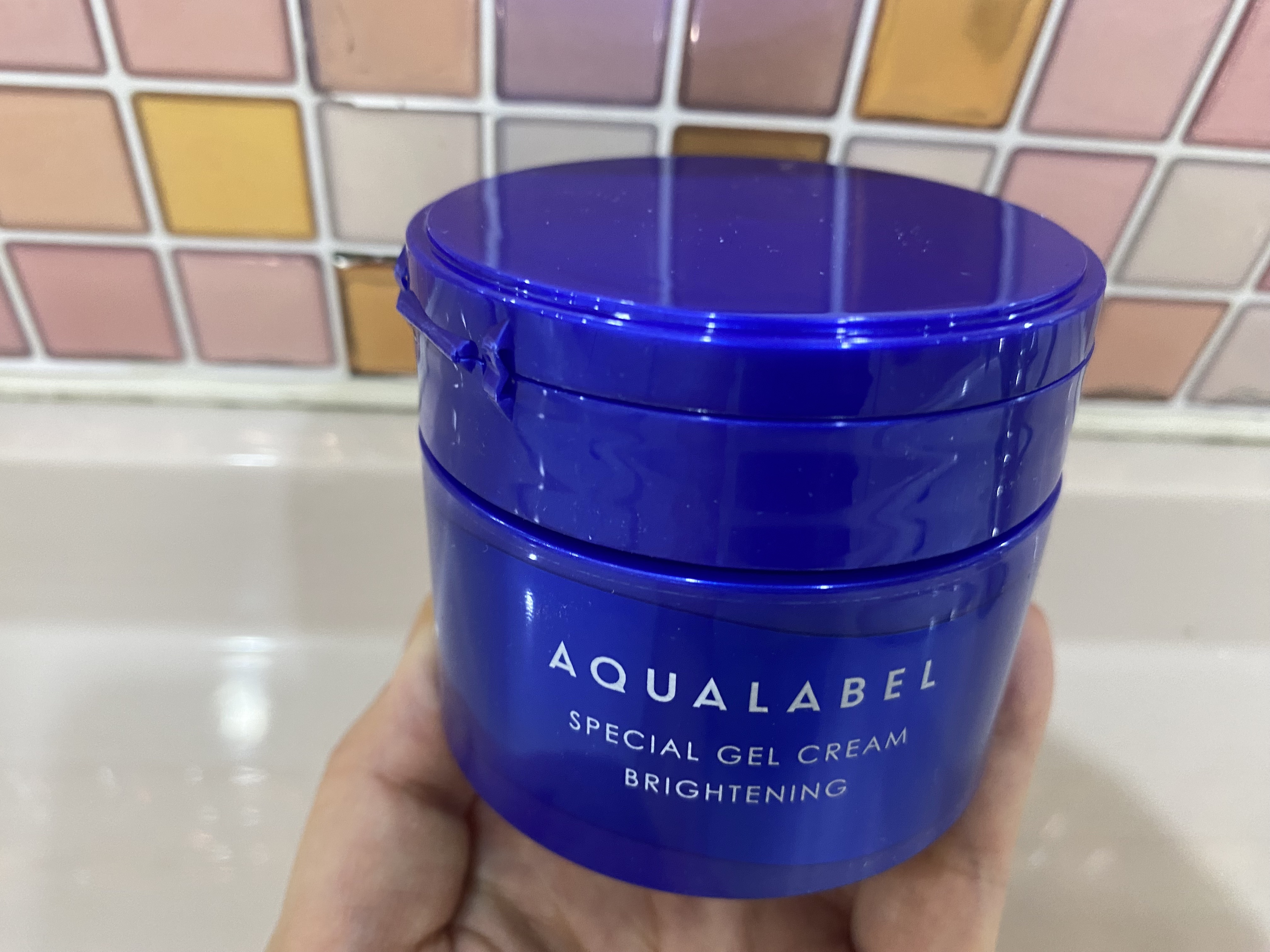 スペシャルジェルクリーム EX （ブライトニング） /アクアレーベル/オールインワン化粧品を使ったクチコミ（1枚目）