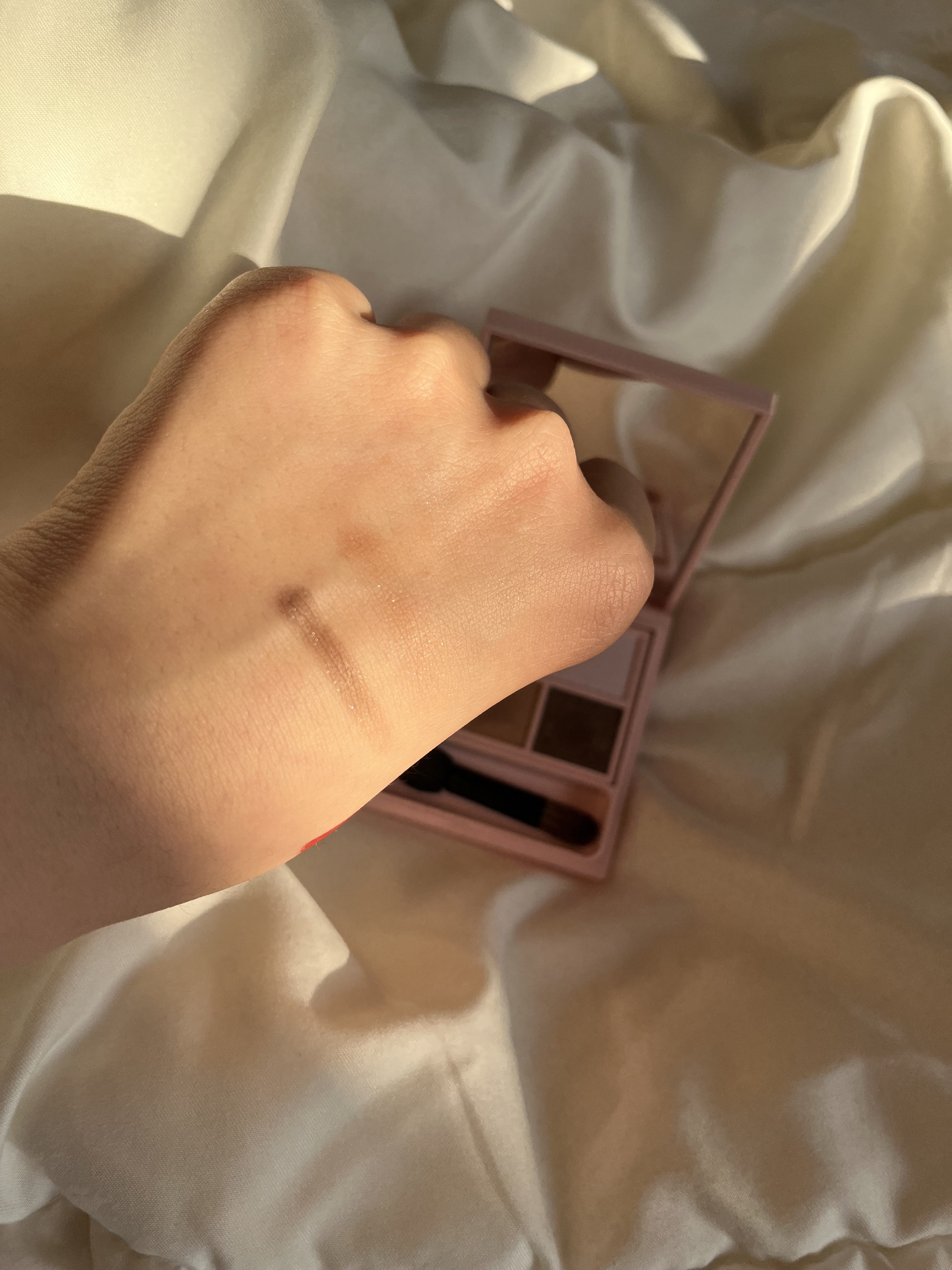 フーミー アイシャドウパレット/WHOMEE/アイシャドウパレットを使ったクチコミ（3枚目）