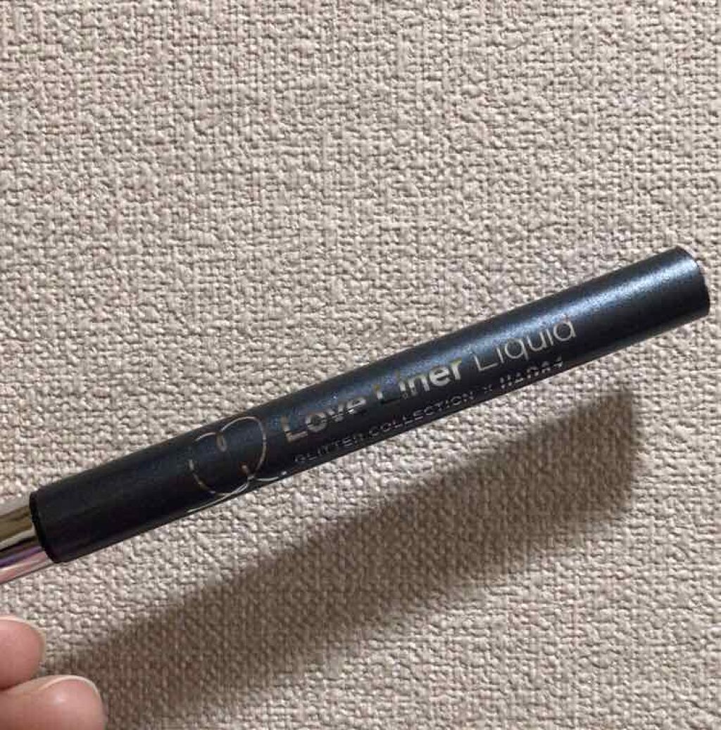 ラブ・ライナー リキッド グリッターコレクション/ラブ・ライナー/リキッドアイライナーを使ったクチコミ（2枚目）