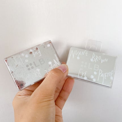 LB ニュアンスブラウンアイパレット/LB/アイシャドウパレットを使ったクチコミ(4枚目)