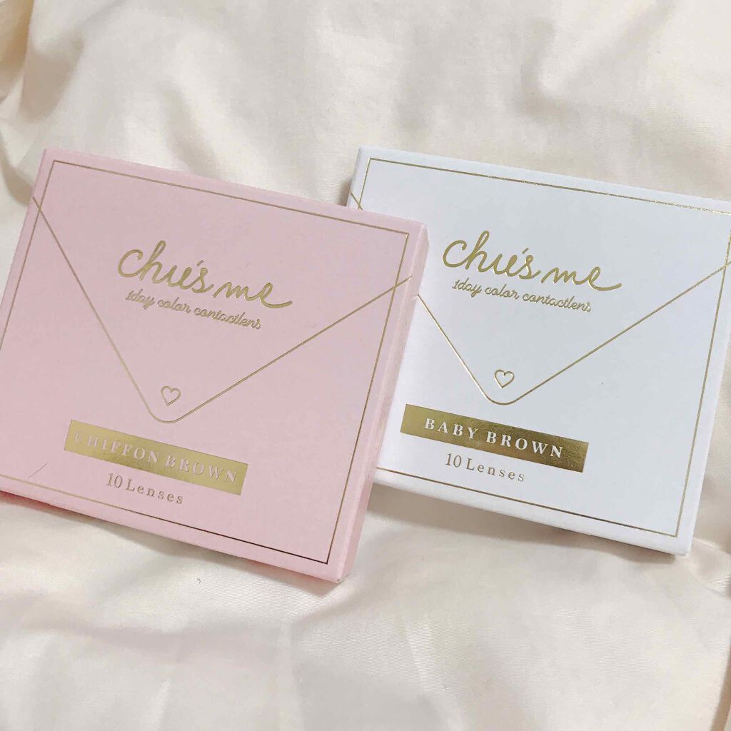 Chu's me 1day/Chu's me/ワンデー(1DAY)カラコンを使ったクチコミ(1枚目)