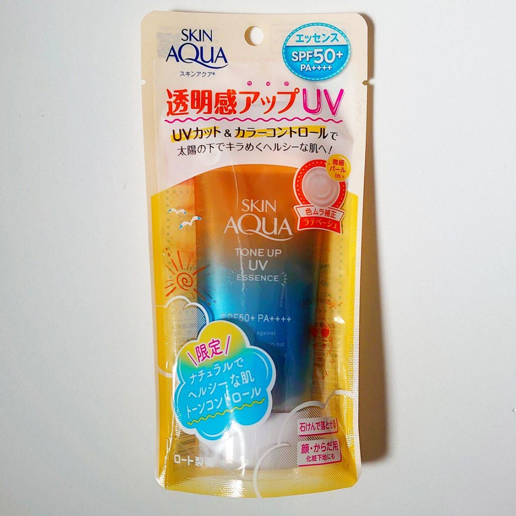 スキンアクア トーンアップUVエッセンス/スキンアクア/日焼け止めクリームを使ったクチコミ(1枚目)