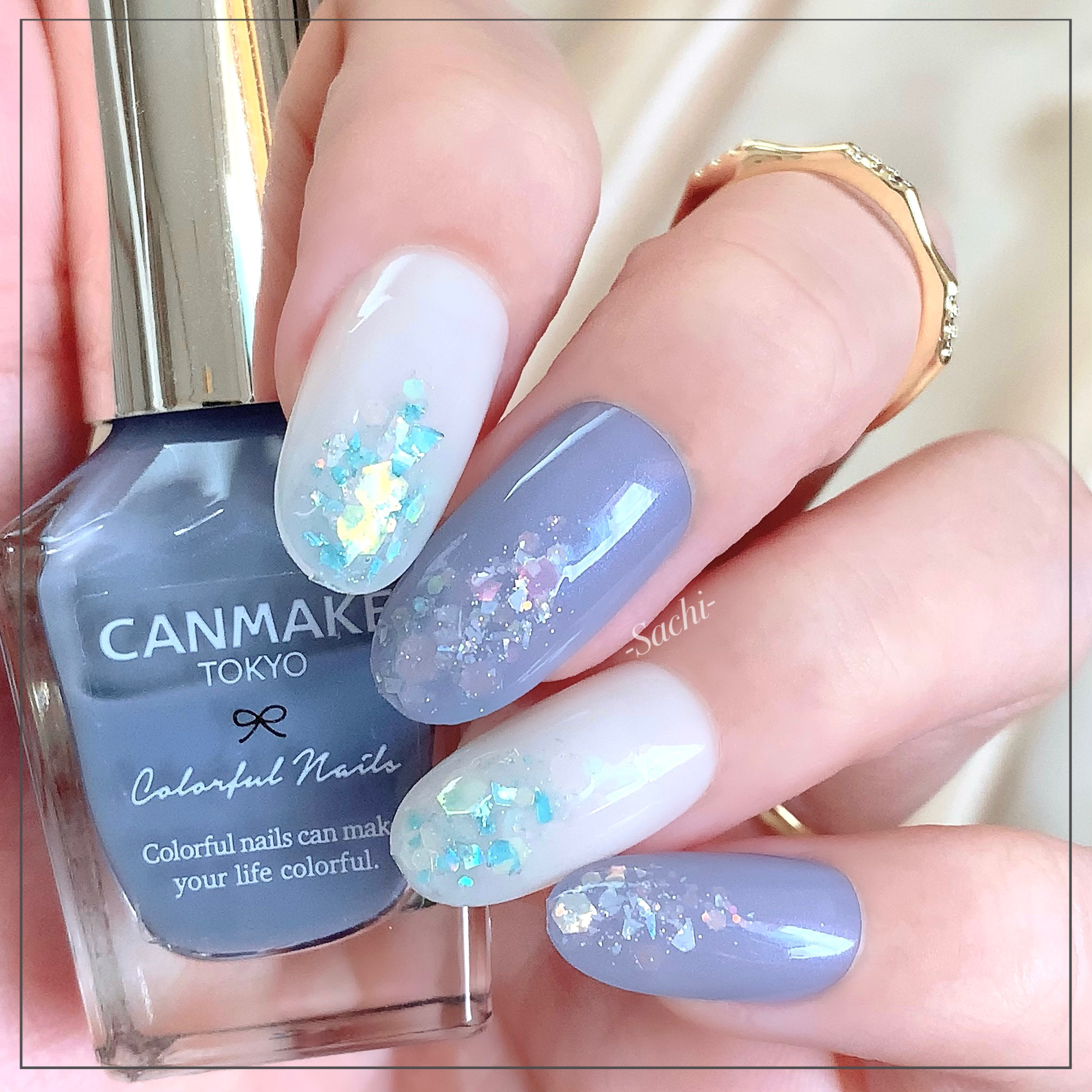カラフルネイルズ/キャンメイク/マニキュアを使ったクチコミ（1枚目）