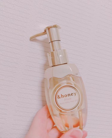 シルキー　スムースモイスチャー　ヘアオイル　3.0/&honey/ヘアオイルを使ったクチコミ（1枚目）