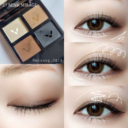 アイ カラー クォード/TOM FORD BEAUTY/アイシャドウパレットを使ったクチコミ(3枚目)