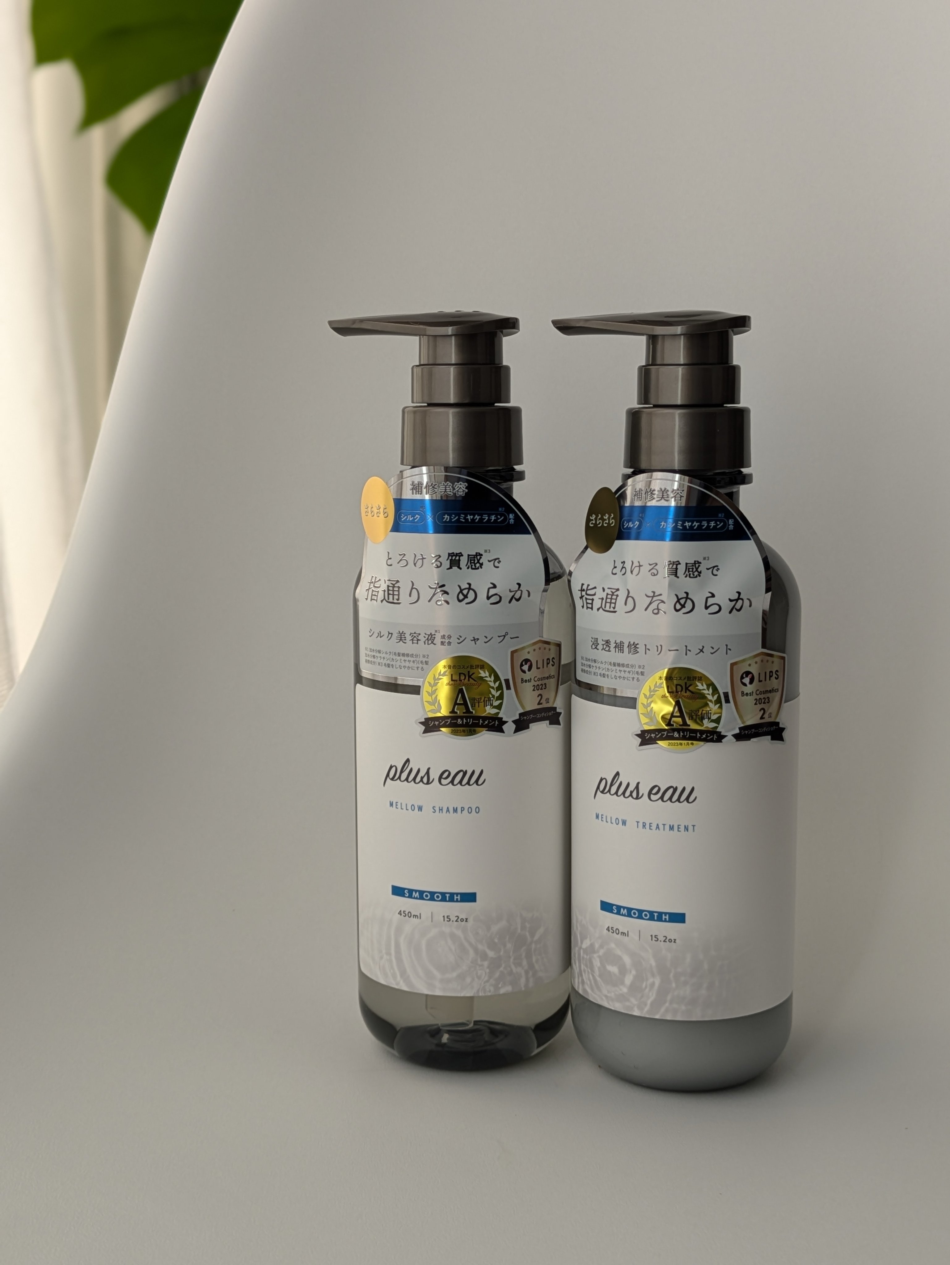 メロウシャンプー/メロウトリートメント/plus eau/市販シャンプーを使ったクチコミ（1枚目）