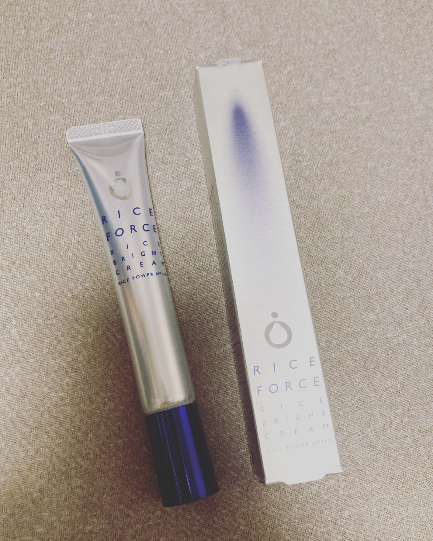 ライスブライトクリーム/ライスフォース/フェイスクリームを使ったクチコミ(1枚目)