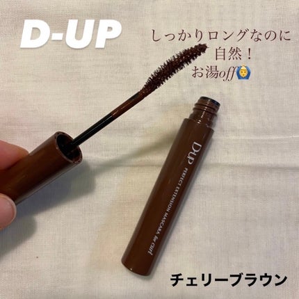 パーフェクトエクステンション マスカラ/D-UP/マスカラを使ったクチコミ(1枚目)