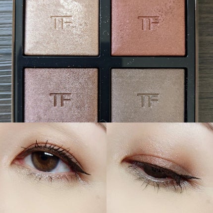 アイ カラー クォード/TOM FORD BEAUTY/アイシャドウパレットを使ったクチコミ(2枚目)