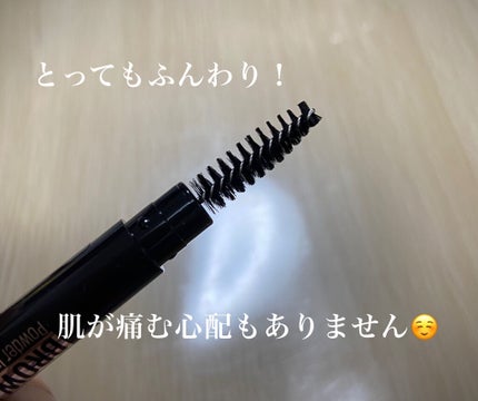 ファッションブロウ パウダーインペンシル N/MAYBELLINE NEW YORK/アイブロウペンシルを使ったクチコミ(5枚目)