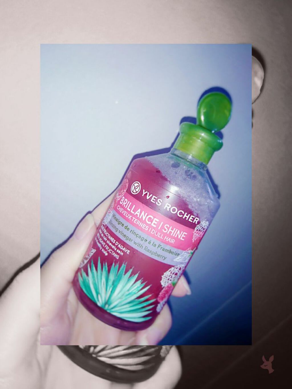 リンシングビネガー シルキーシャイン さらキララズベリー/イヴ・ロシェ/洗い流すヘアトリートメントを使ったクチコミ(1枚目)